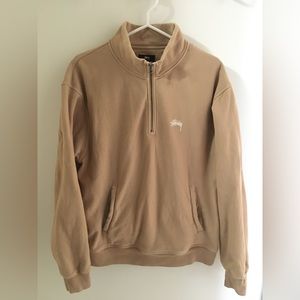Stussy Pullover Half Zip Sweater